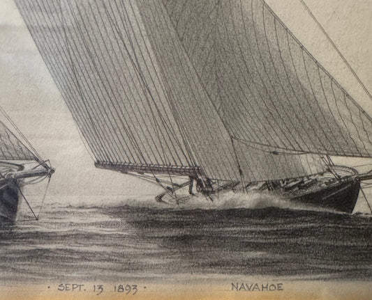 Britannia vs. Navahoe Pencil Study