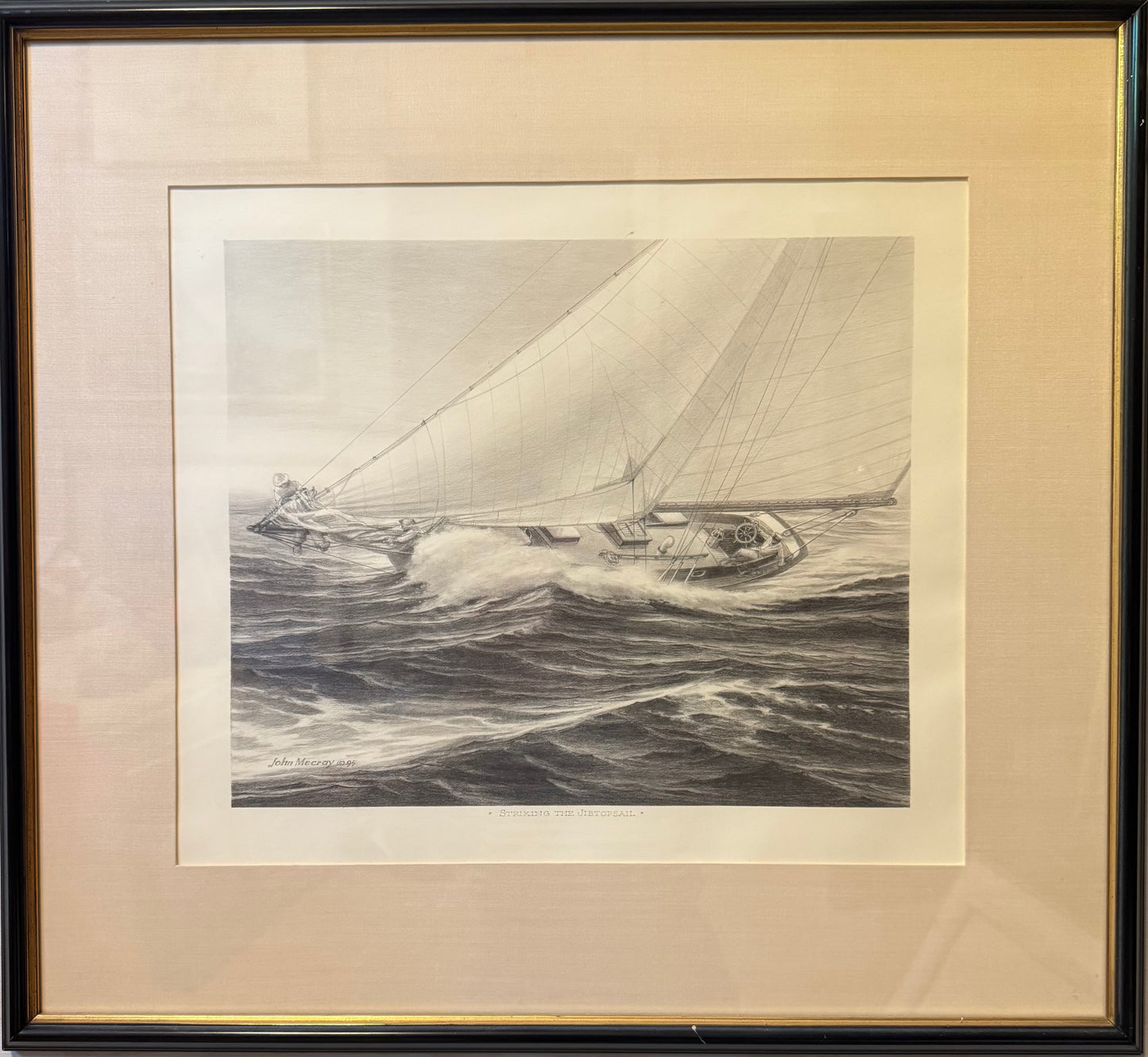 Striking The Jibtopsail