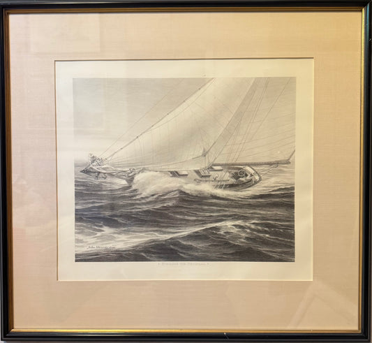 Striking The Jibtopsail