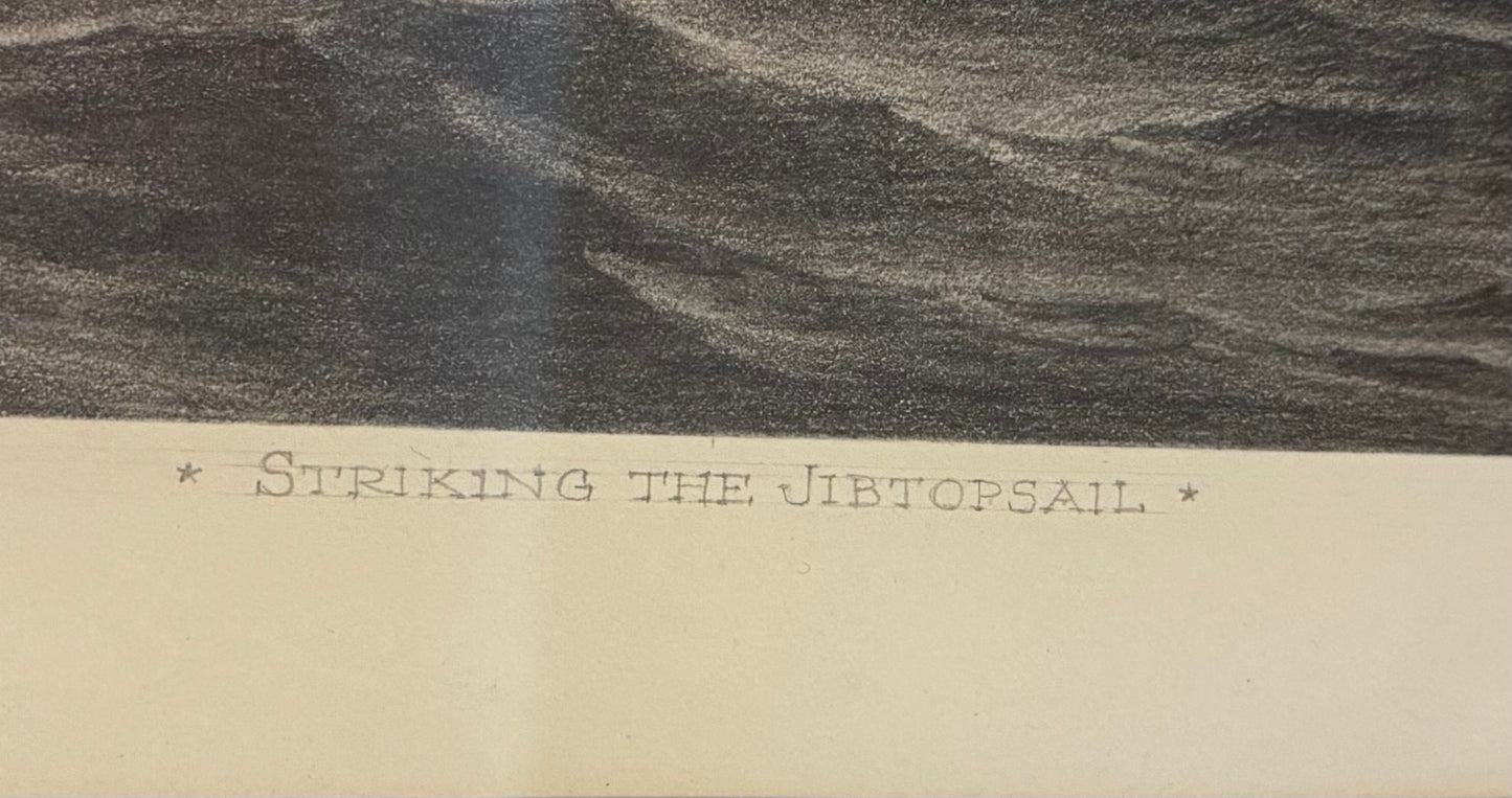 Striking The Jibtopsail